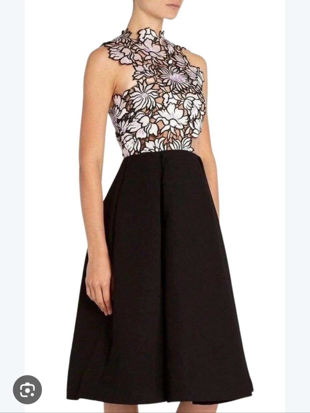 SELF PORTRAIT NWT Guipure Midi Dress